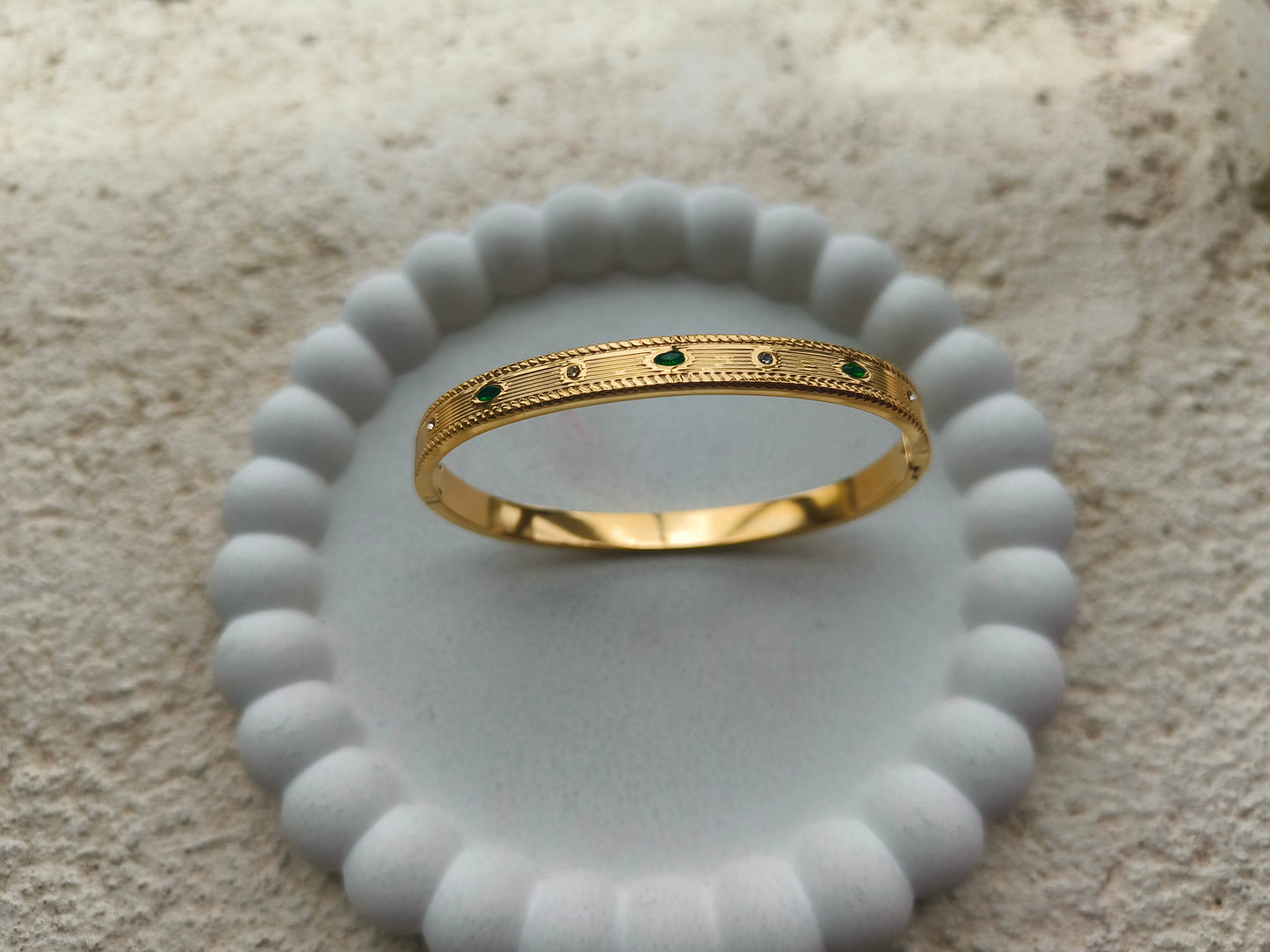 Emerald Glow Bracelet