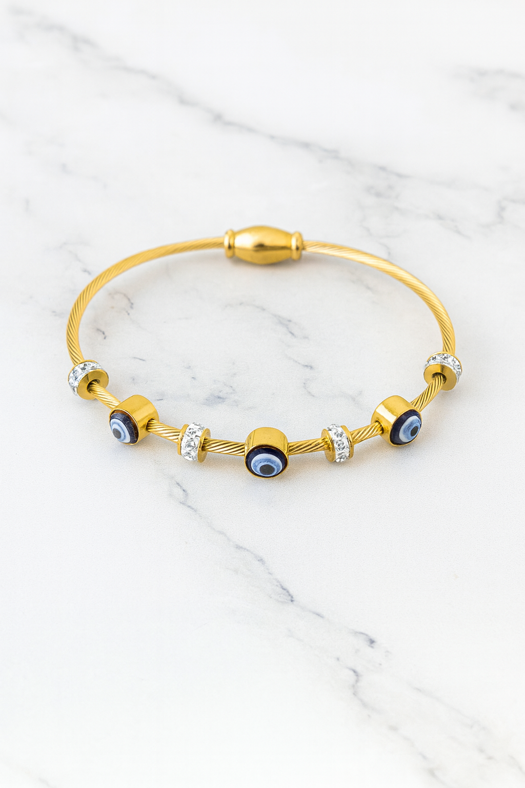 Evil Eye Bracelet (Thin Wrist)