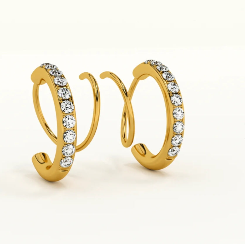 Twirl Embrace Earring