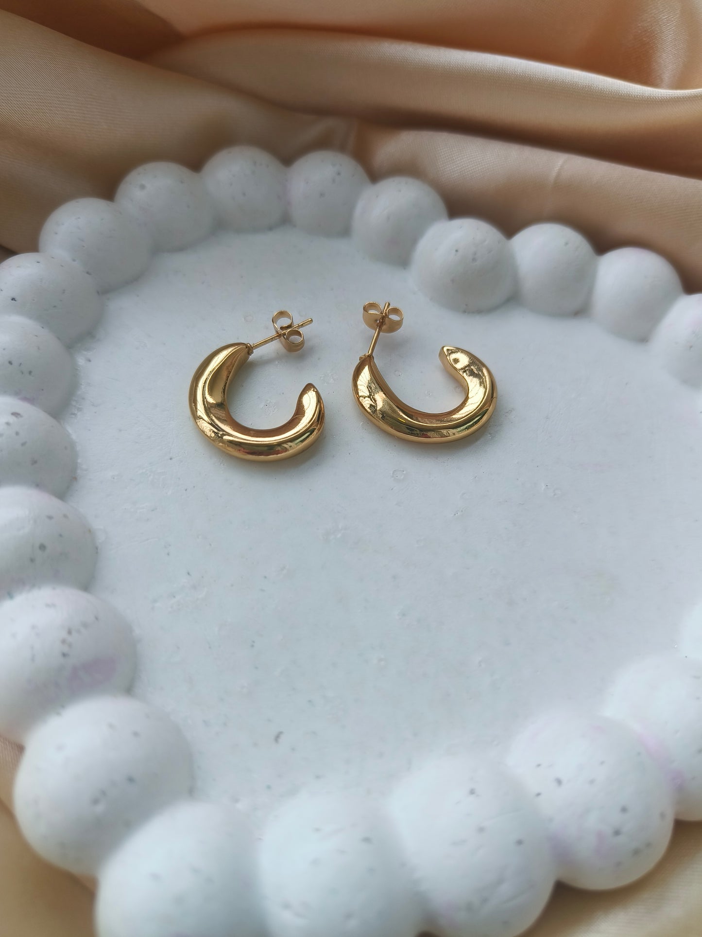 Mini Crescent Hoops