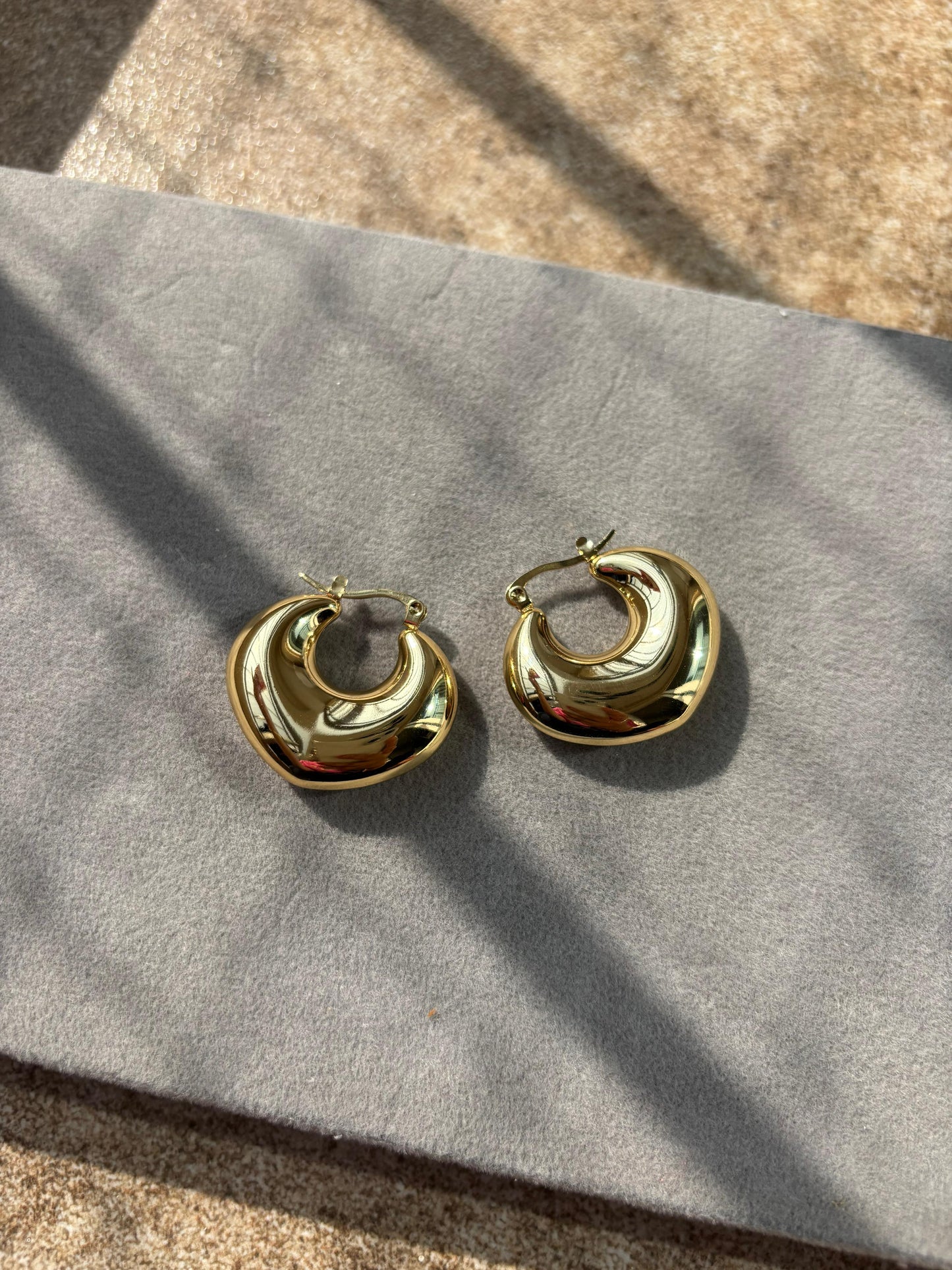 Golden Glow hoops