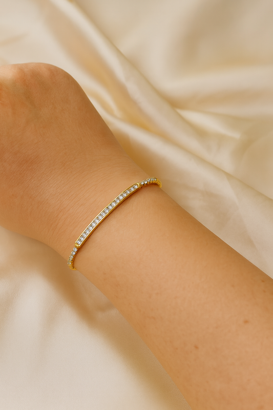 Zirconia Tennis Bracelet