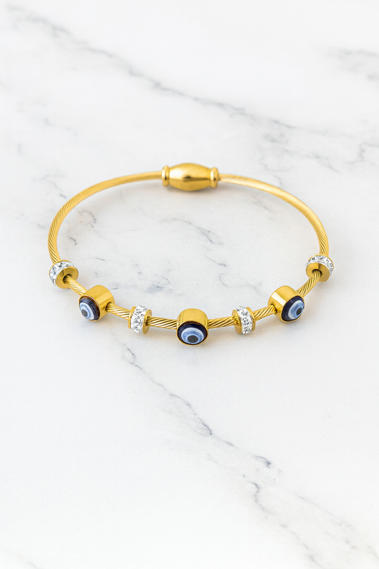 Evil Eye Bracelet (Thin Wrist)