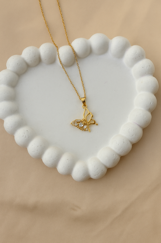 Hanging Butterfly Necklace