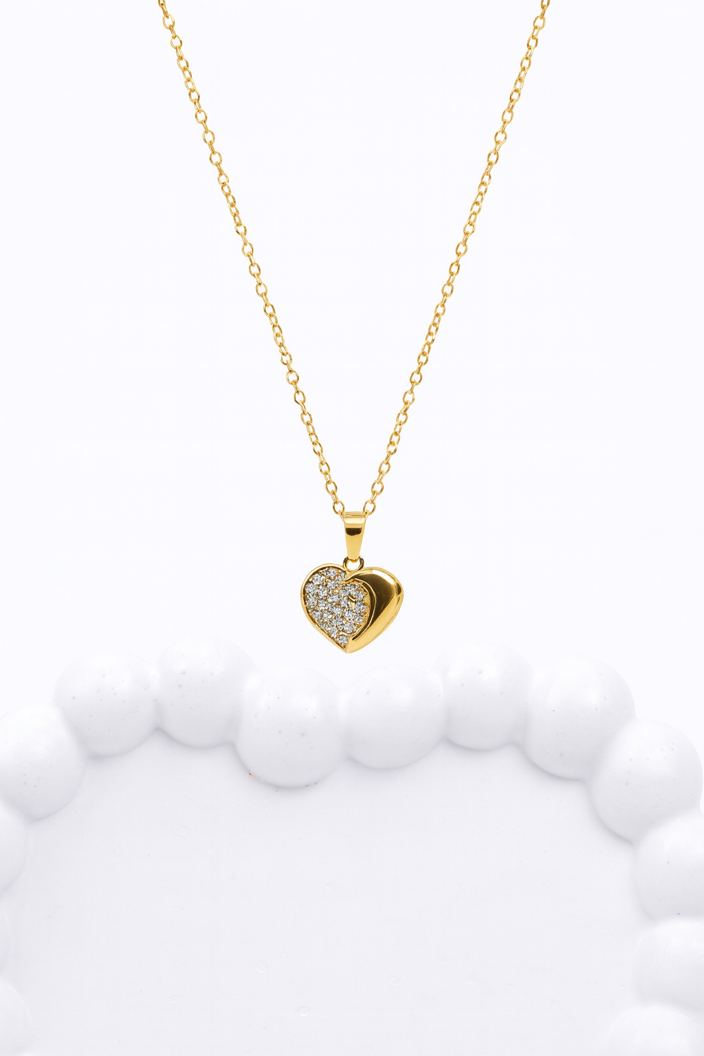 Sparkling Heart Necklace