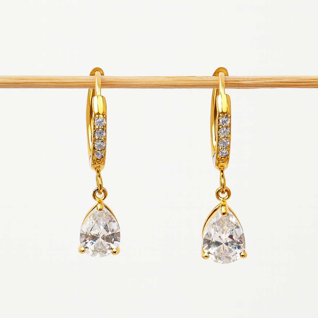 Crystal Drape Earring