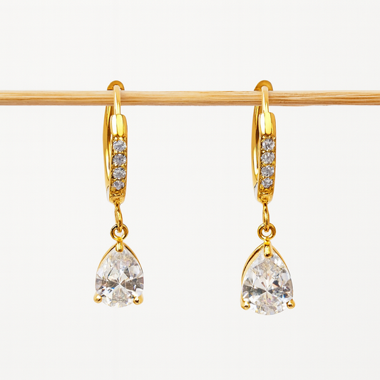 Crystal Drape Earring