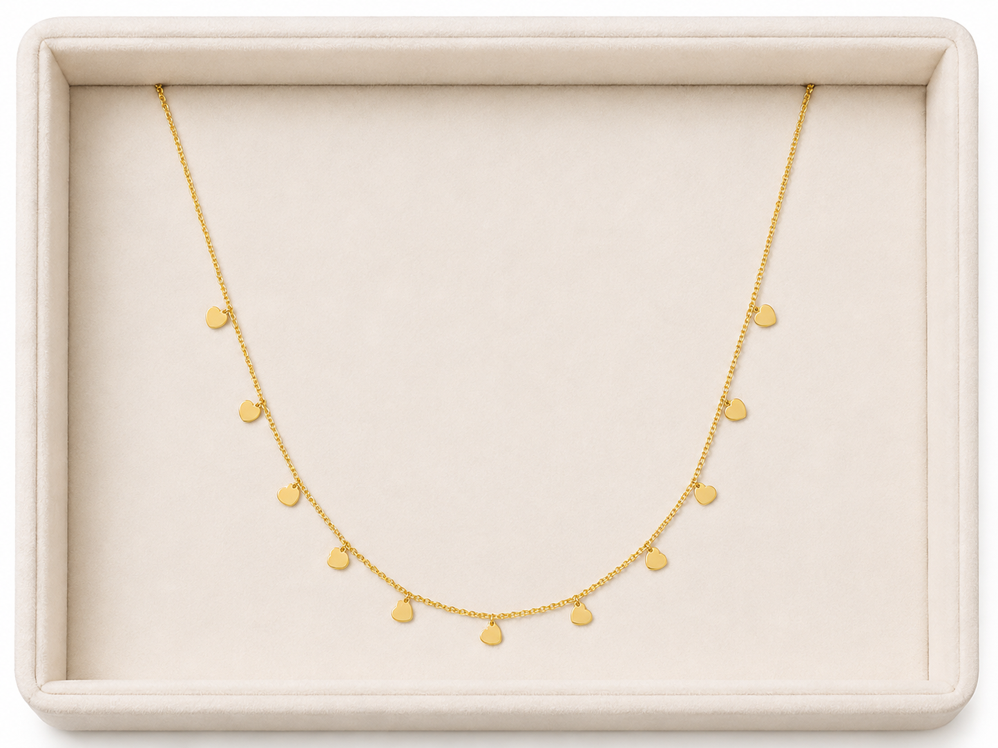Heart charm Necklace