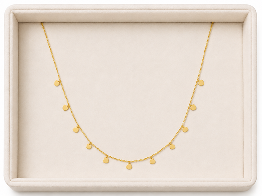 Heart charm Necklace
