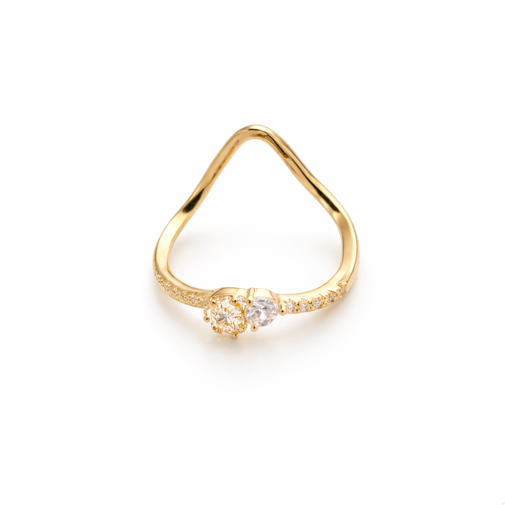 Chevron Thumb Ring