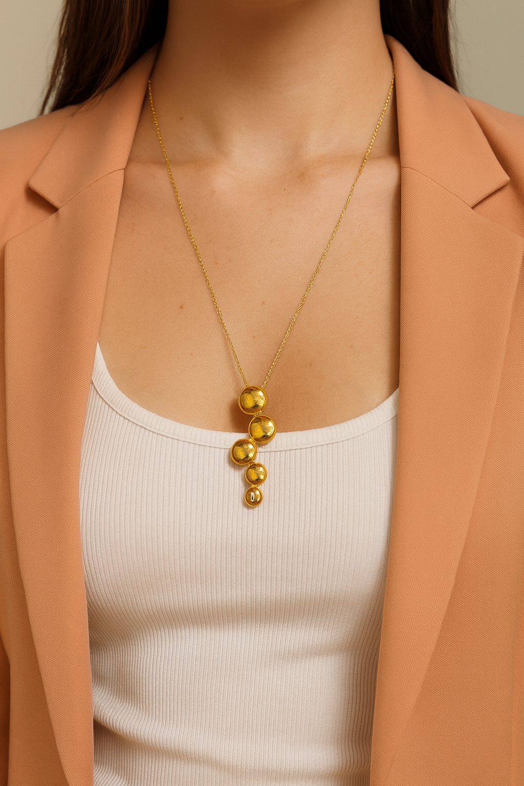 Raindrop Cascade Necklace
